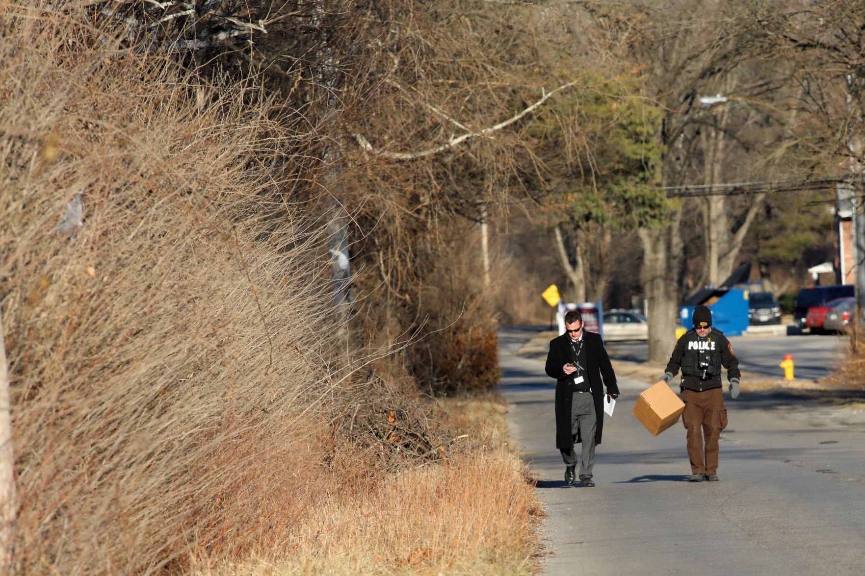 Suspects shoot two officers in Ferguson